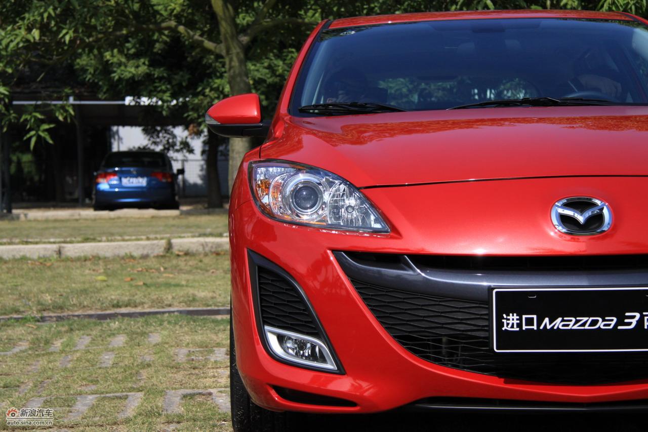 全新进口mazda3两厢外观实拍图_马自达3-进口细节图片219858_汽车图库