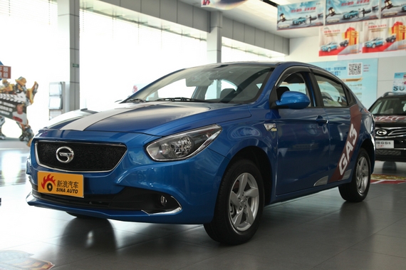 2013款传祺GA3 1.6L手动豪华版