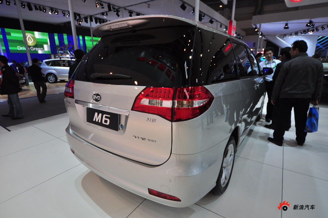 【比亚迪m6车展图片】比亚迪m6车展高清实拍图 -新浪汽车