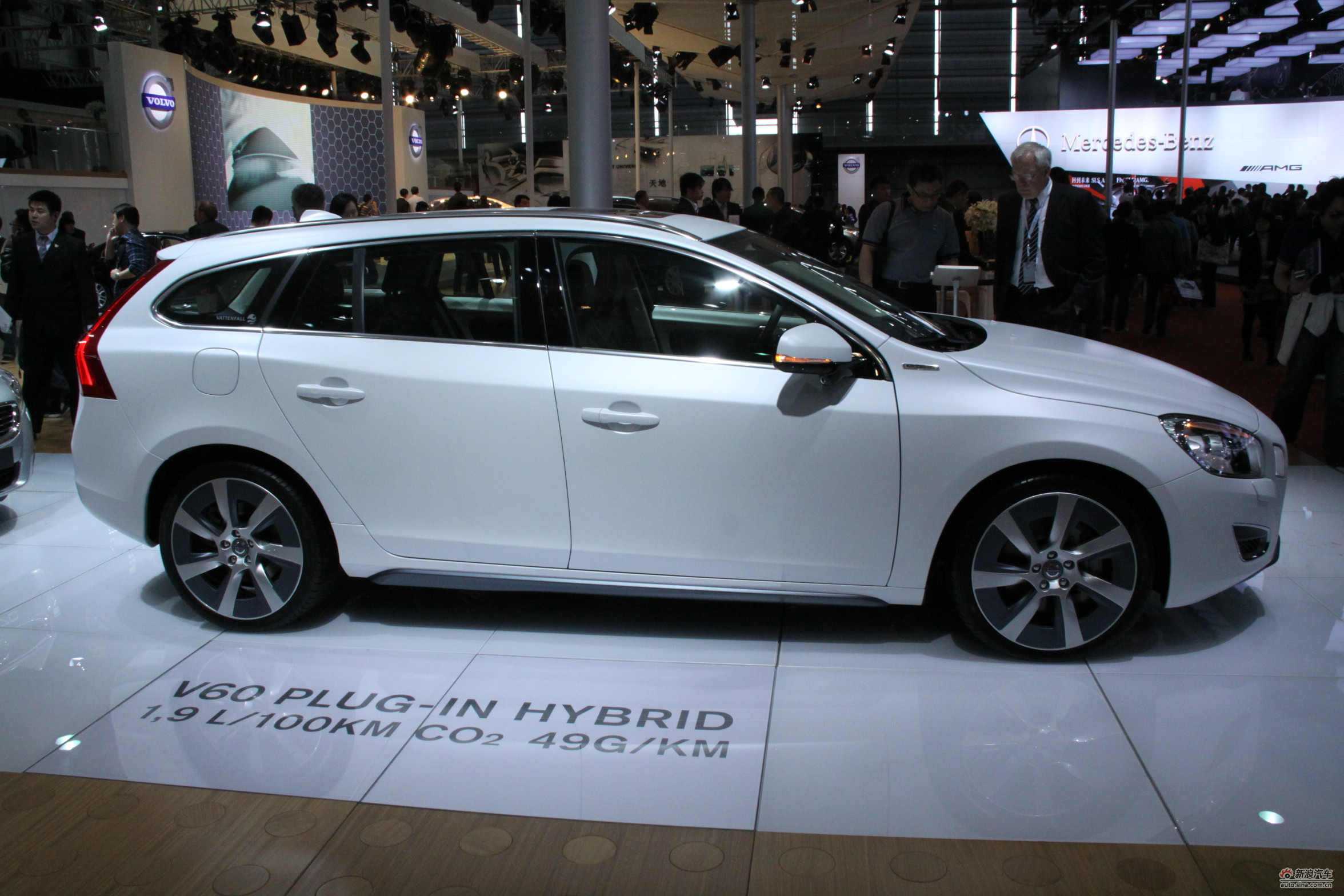 沃尔沃v60_沃尔沃v60车展图片5217636_汽车图库_新浪汽车_新浪网