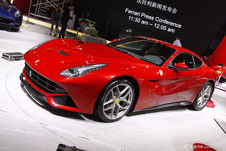 法拉利f12berlinetta北京车展冶艳登场