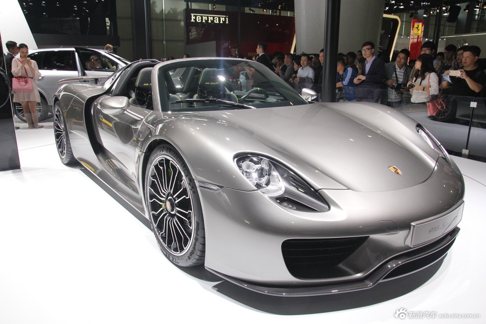 2014年第12届广州国际车展 图为：保时捷918 Spyfer