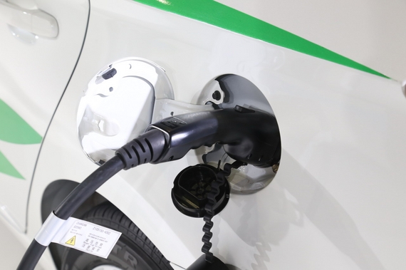 2014年第12届广州国际车展 图为：逸动 EV