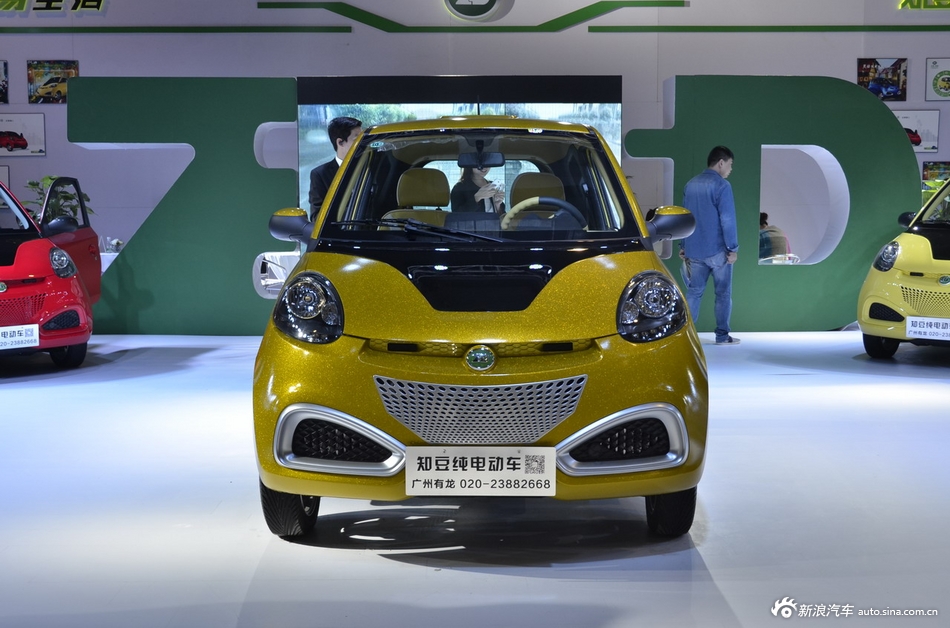 2014年第12届广州国际车展 图为：知豆