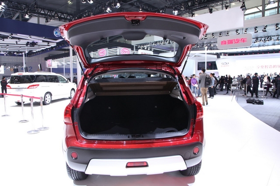 2014年第12届广州国际车展 图为：东风日产逍客