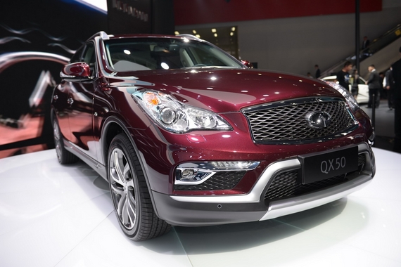 2014年第12届广州国际车展 图为：英菲尼迪QX50
