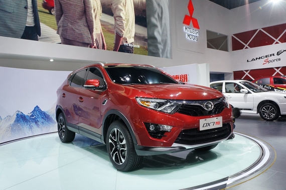 2014年第12届广州国际车展 图为：DX7博朗