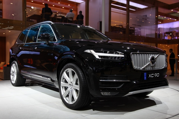 2014年第12届广州国际车展 图为：沃尔沃XC90