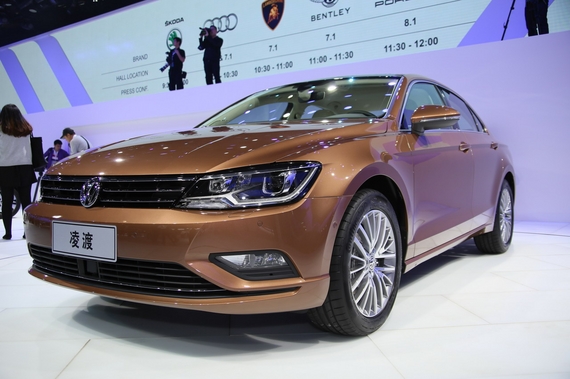 2014年第12届广州国际车展 图为：凌渡
