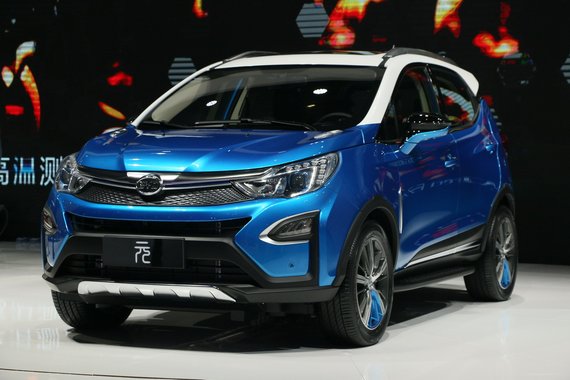 2015上海车展：比亚迪元