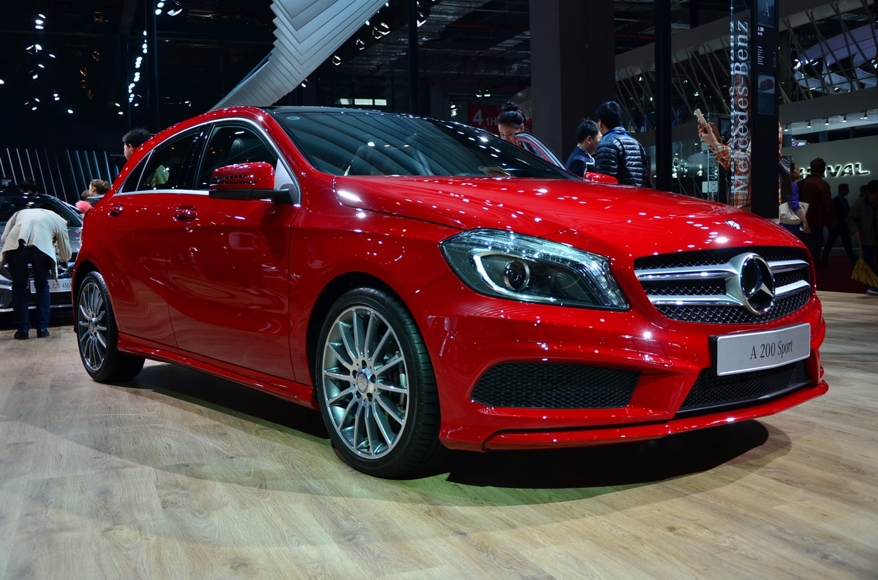 2015上海车展:奔驰a200 sport