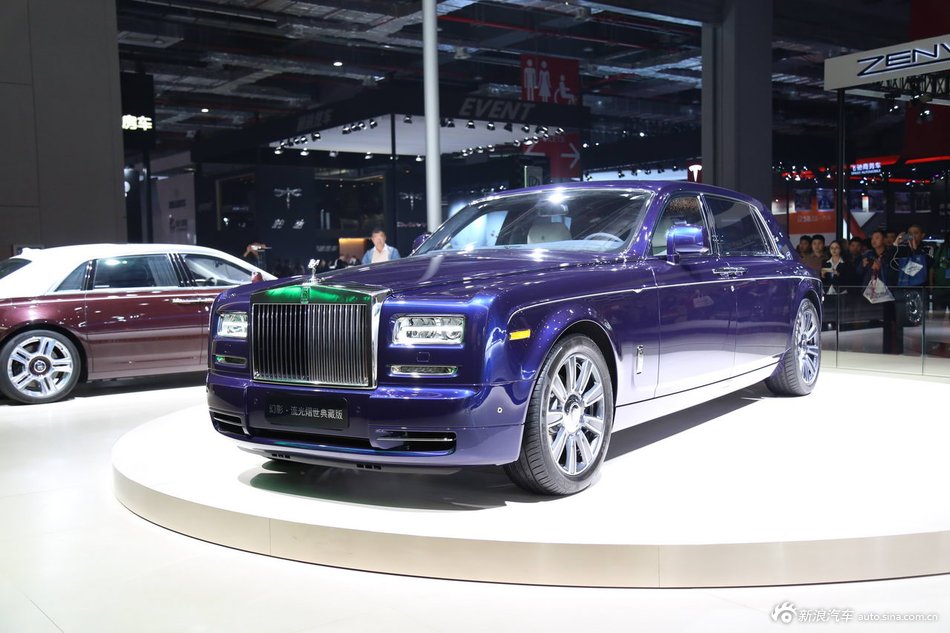 2015上海车展：劳斯莱斯幻影-流光熠世典藏版