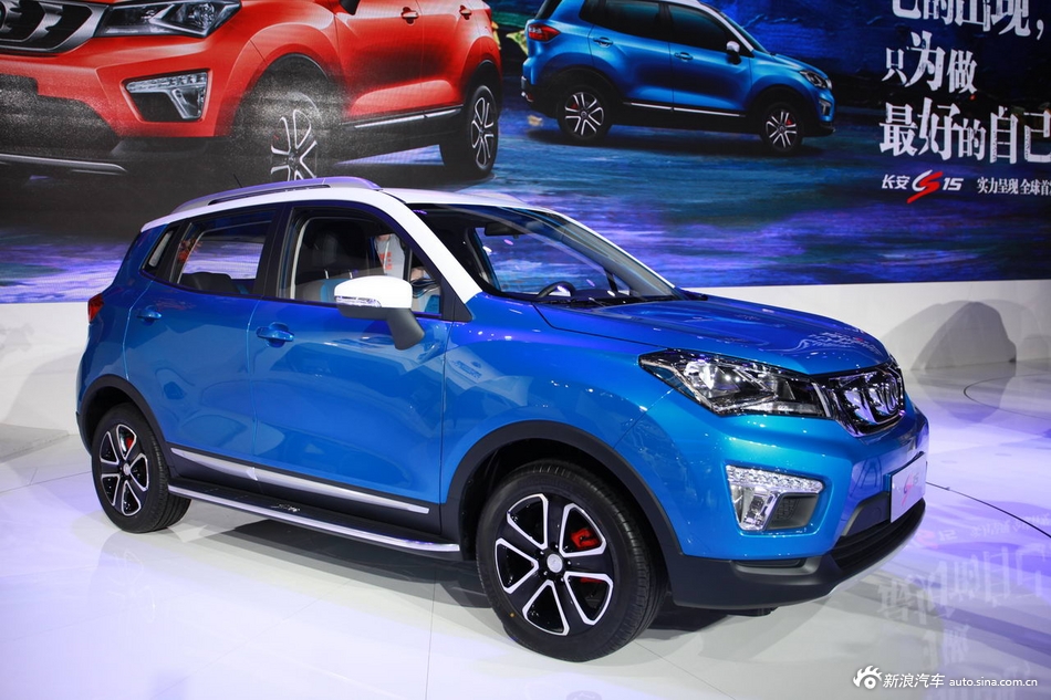 2015广州车展实拍：长安CS15