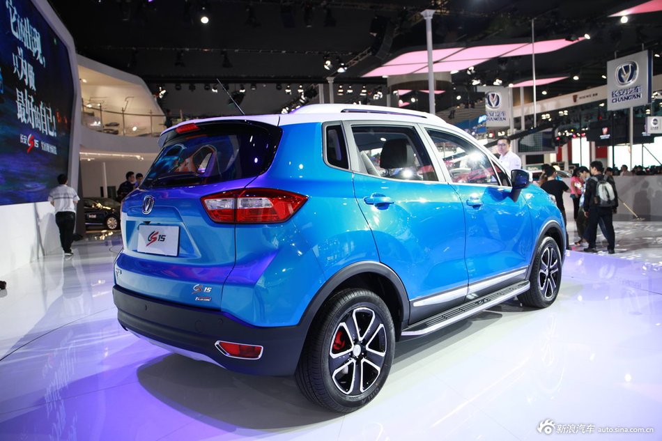 2015广州车展实拍：长安CS15