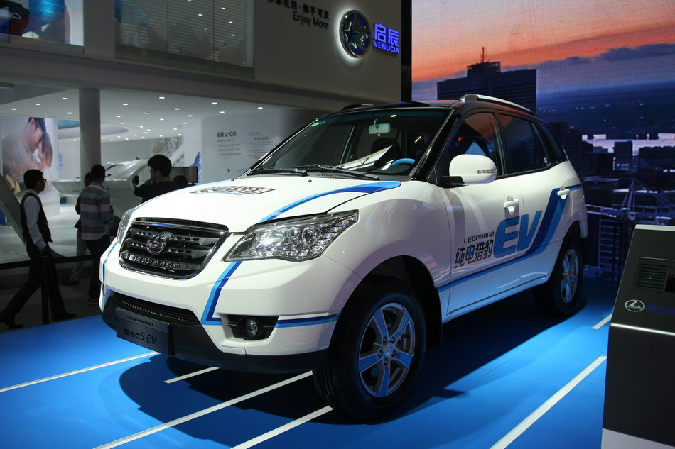 2016北京车展实拍：猎豹C5 EV