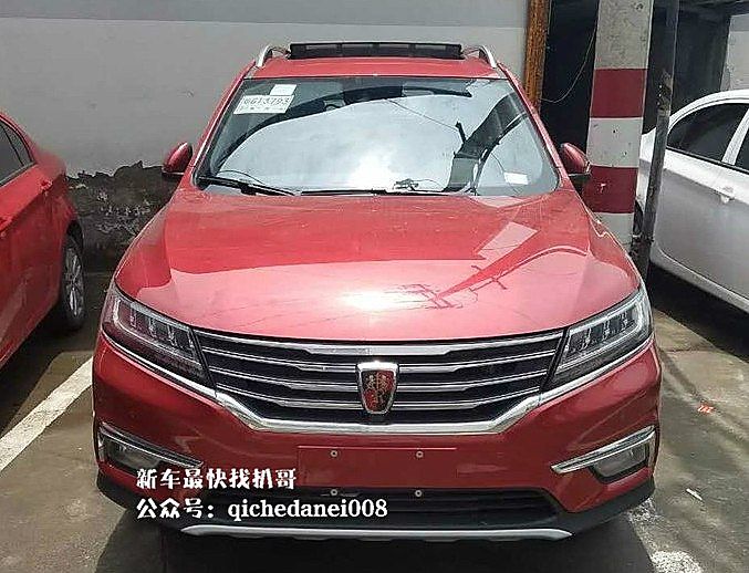 荣威RX5无伪谍照