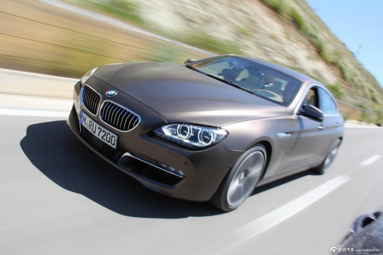 宝马6系四门轿跑海外试驾实拍