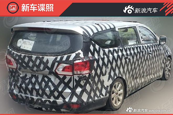 宝骏全新MPV谍照曝光七座设计/2017年投放