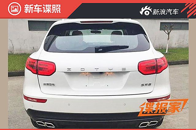 曝众泰SR8申报图