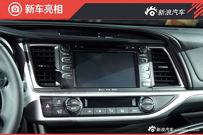 2016纽约车展 丰田新款汉兰达实车亮相