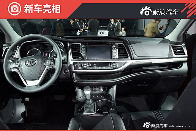 2016纽约车展 丰田新款汉兰达实车亮相