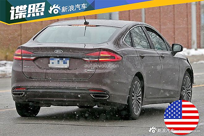 福特新款蒙迪欧谍照