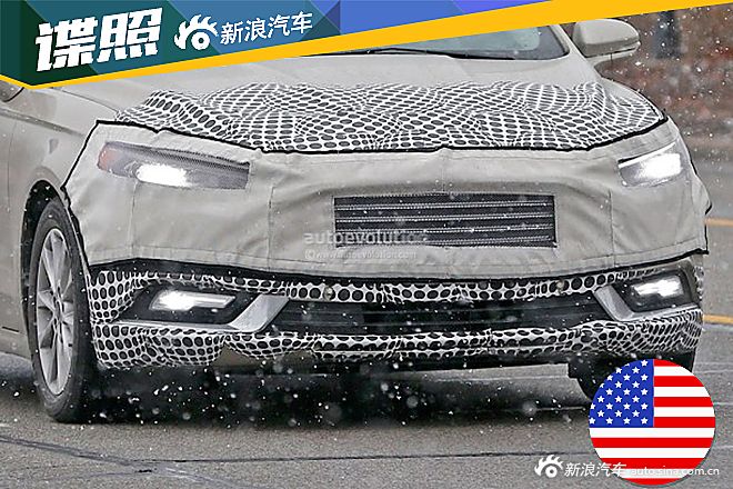 福特新款蒙迪欧谍照