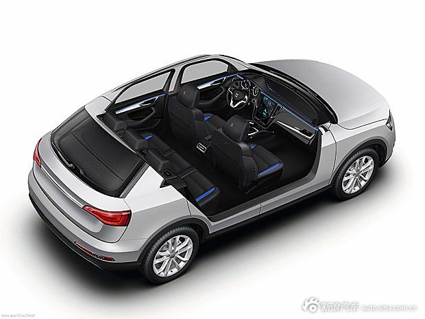 北京车展发布 SR7限量星光版内饰曝光