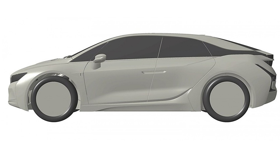 疑似宝马i5专利图曝光