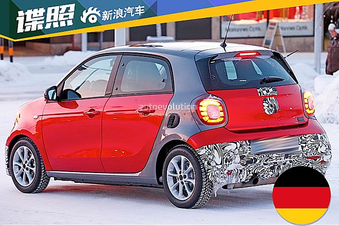 smart forfour BRABUS谍照
