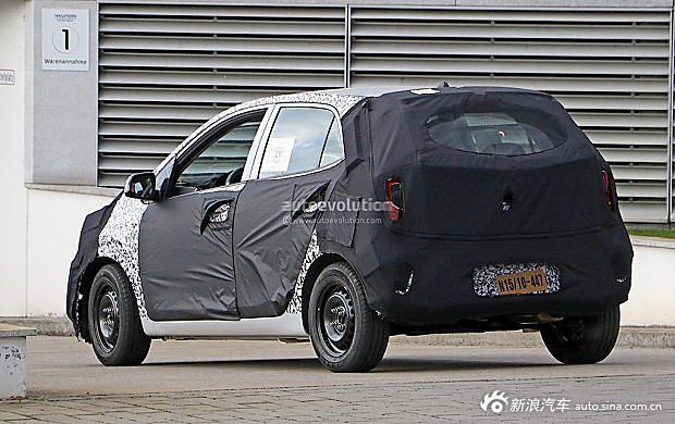 起亚全新Picanto谍照曝光