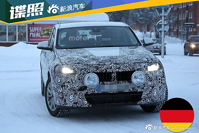 宝马X2冬季路试谍照