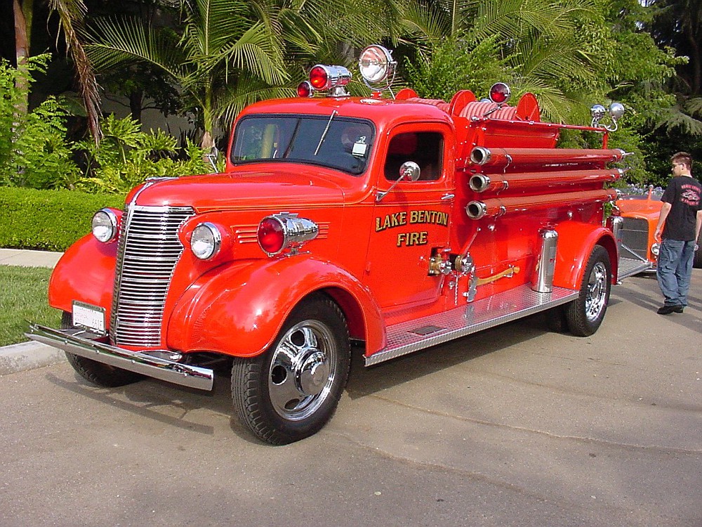 国外各色消防车盘点