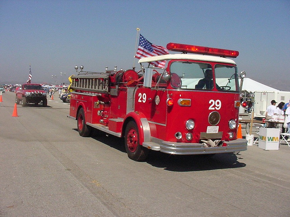 国外各色消防车盘点