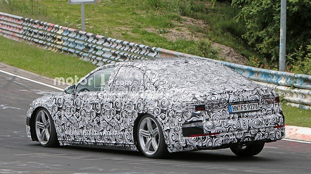 奥迪新款A8测试曝光