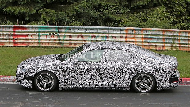 奥迪新款A8测试曝光