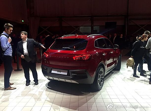 宝沃BX5实车正式亮相