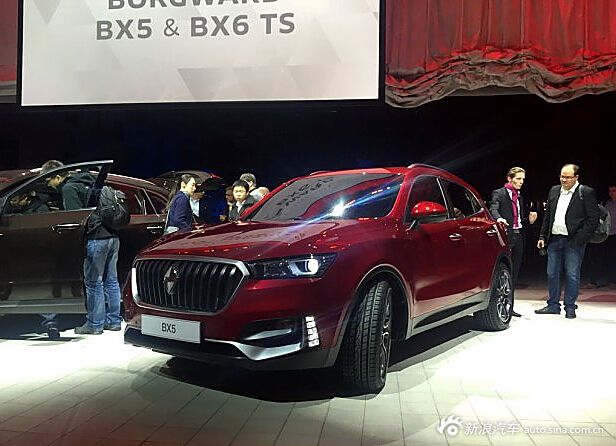 宝沃BX5实车正式亮相