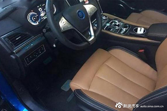 比亚迪秦插电式混动版内饰曝光