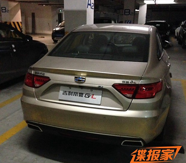 第四季度上市 吉利帝豪GL实车照曝光