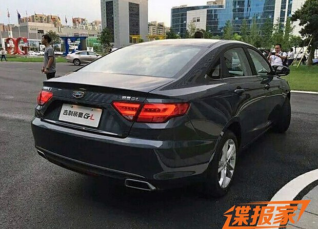 第四季度上市 吉利帝豪GL实车照曝光