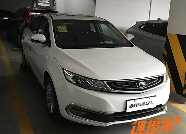 第四季度上市 吉利帝豪GL实车照曝光