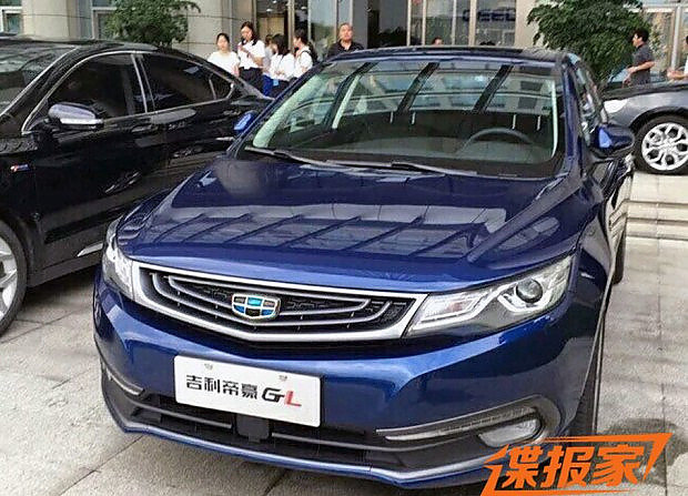 第四季度上市 吉利帝豪GL实车照曝光