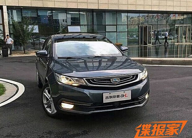 第四季度上市 吉利帝豪GL实车照曝光