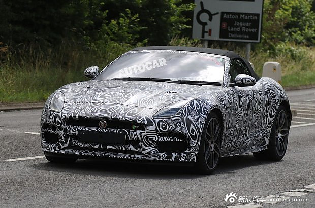 2017年年初发布 新款捷豹F-TYPE R谍照