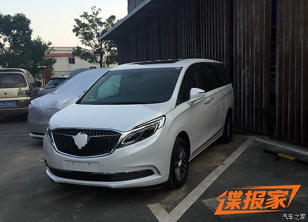 全新别克GL8无伪装实车图