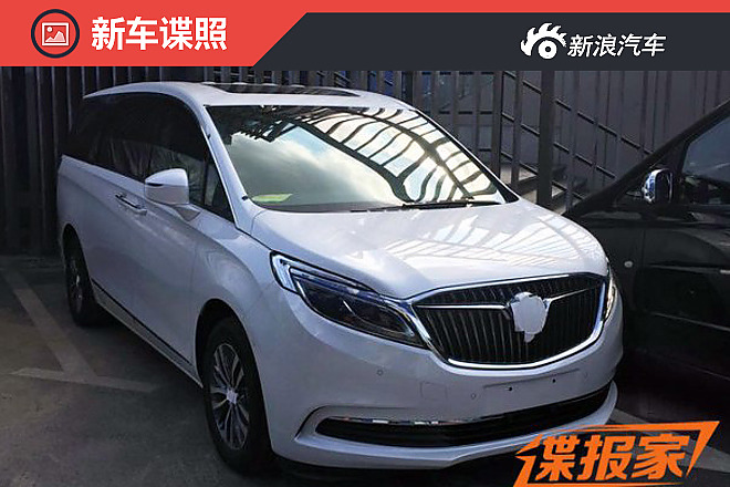 全新别克GL8无伪装实车图