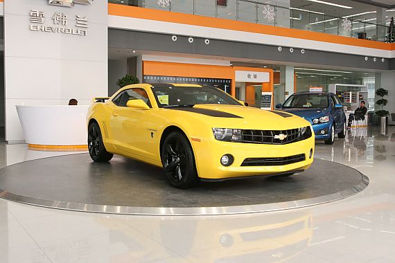 2012款雪佛兰科迈罗变形金刚限量版