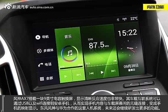 新浪汽车体验试驾东风风神AX7