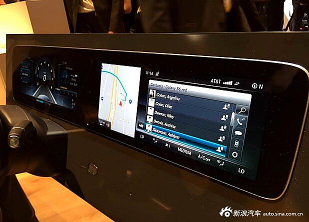 奔驰全新E级内饰细节发布